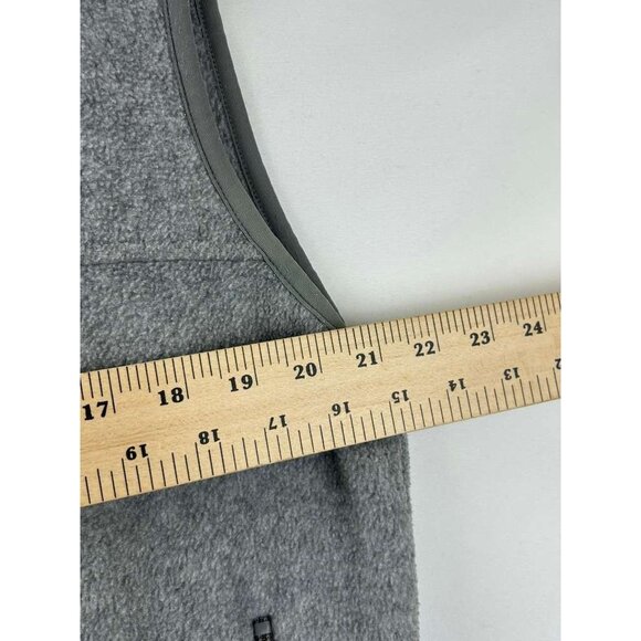 Vintage Patagonia Synchilla Men's Size Large Fleece Vest Gray Front Pockets - Picture 4 of 15